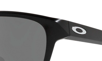 Shop Oakley Manorburn 56mm Prizm™ Polarized Square Sunglasses In Matte Black
