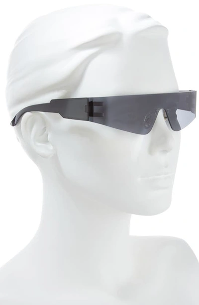 Shop Bp. Polarized Shield Sunglasses In Black