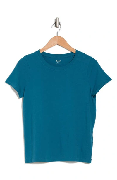 Shop Madewell Northside Vintage Tee In Architect Green