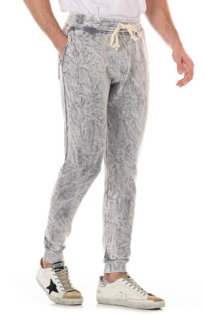 Shop Original Paperbacks Griffith Mineral Wash Joggers In Charcoal