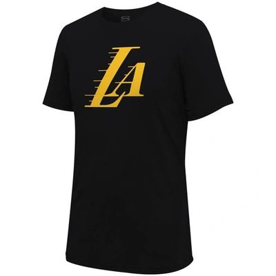 Shop Stadium Essentials Unisex  Black Los Angeles Lakers Primary Logo T-shirt