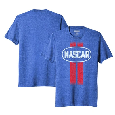 Shop E2 Apparel Heather Royal Nascar Racing Stripe T-shirt