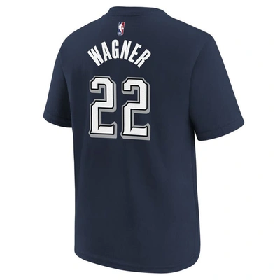 Shop Nike Youth  Franz Wagner Navy Orlando Magic 2023/24 City Edition Name & Number T-shirt