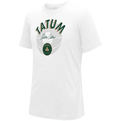 Shop Stadium Essentials Unisex  Jayson Tatum White Boston Celtics 2023/24 City Edition Player Graphic T-sh