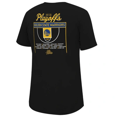 Shop Stadium Essentials Unisex   Black Golden State Warriors 2023 Nba Playoffs Roster T-shirt