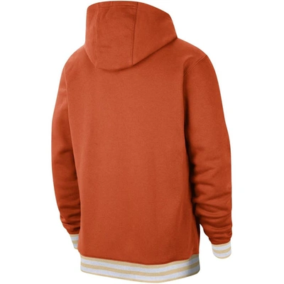 Shop Nike Orange Clemson Tigers Campus Retro Fleece Pullover Hoodie