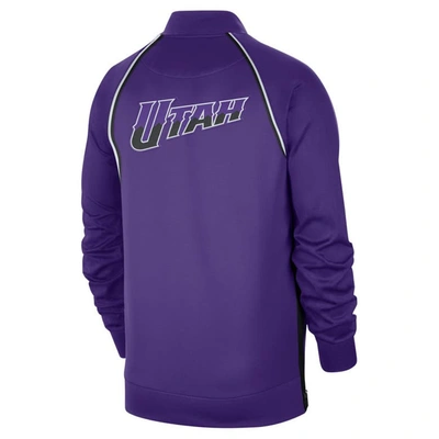 Shop Nike Purple Utah Jazz 2023/24 City Edition Authentic Showtime Performance Raglan Full-zip Jacket