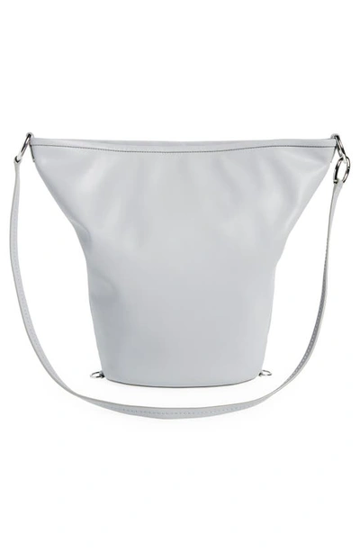 Shop Proenza Schouler White Label Spring Leather Bucket Bag In Ash