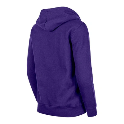 Shop New Era Purple Los Angeles Lakers 2023/24 City Edition Pullover Hoodie