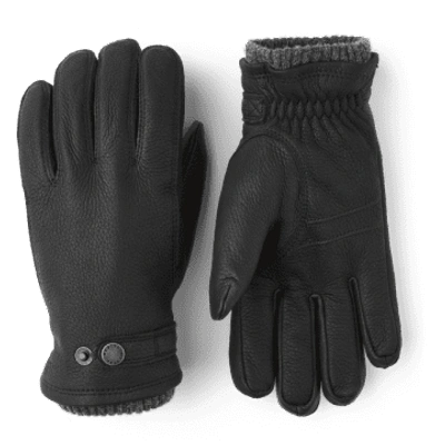 Shop Hestra Black Utsjö Gloves