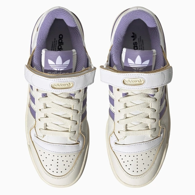 Shop Adidas Originals Forum 84 Low White/lilac Trainer