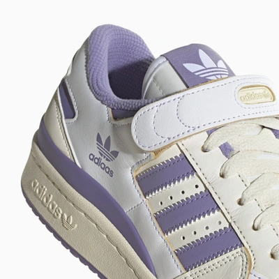 Shop Adidas Originals Forum 84 Low White/lilac Trainer