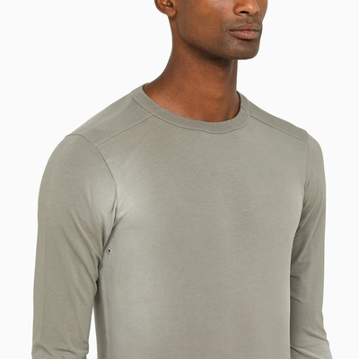 Shop Entire Studios Washed Out Grey Crew Neck T Shirt