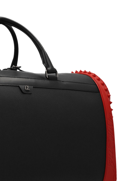 Shop Christian Louboutin Women 'sneakender' Duffel Bag In Black
