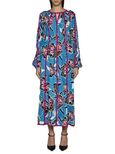 Shop Diane Von Furstenberg Dresses In Oracle Rose Lg Barrier