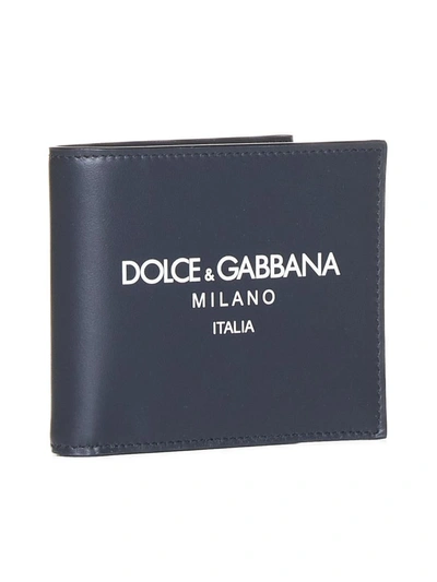Shop Dolce & Gabbana Wallets In Dg Mi Ita F Blu