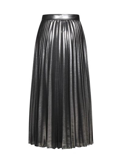 Shop Kaos Collection Skirts In Anthracite