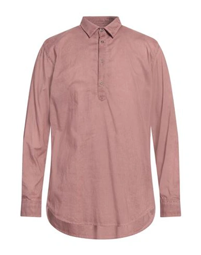 Shop Messagerie Man Shirt Pastel Pink Size 16 ½ Cotton