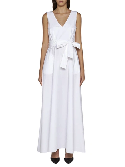Shop P.a.r.o.s.h Parosh Dresses In White