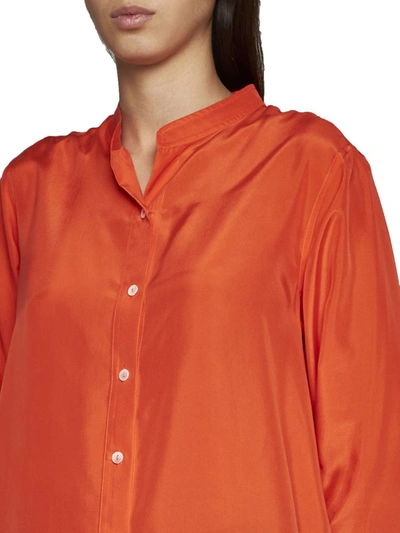 Shop P.a.r.o.s.h Parosh Dresses In Orange