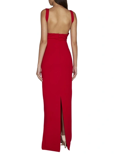 Shop Solace London Dresses In Red