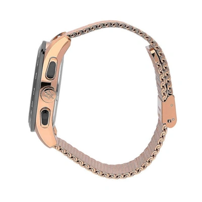Pre-owned Maserati Traguardo Rose Gold Stainless Steel Case & Strap Men Watch. R8873612011