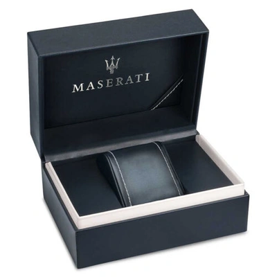 Pre-owned Maserati Traguardo Rose Gold Stainless Steel Case & Strap Men Watch. R8873612011