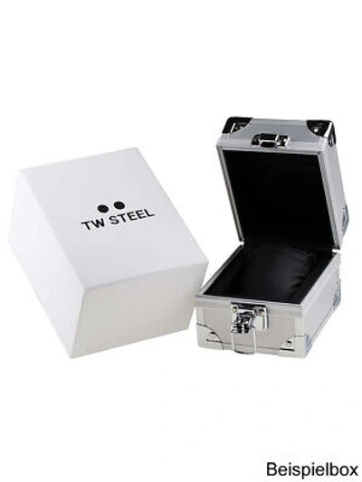 Pre-owned Tw Steel Tw-steel Ce4101 Ceo Tech Chronograph Mens Watch 44mm 10atm