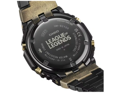 Pre-owned Casio G-shock Gm-b2100ll-1ajr League Of Legends Collaboration Model Japan Import