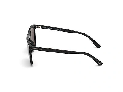 Pre-owned Tom Ford Sunglasses Ft0832-n Fletcher 01a Black Smoke Man In Gray