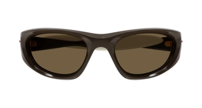Pre-owned Bottega Veneta Sunglasses Bv1184s 002 Brown Brown Man Woman