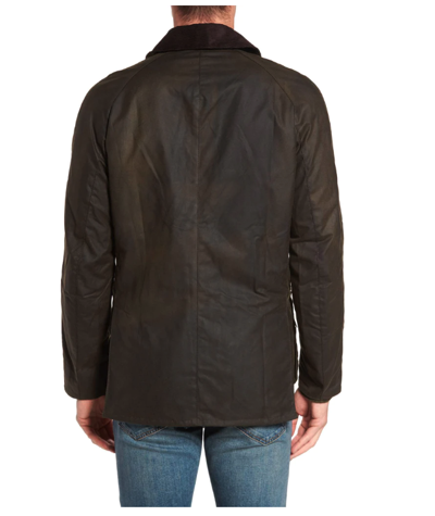 Pre-owned Barbour Ashby Wax Cotton Jacket British Style Msrp $425 In Olive Great Reviews In Green