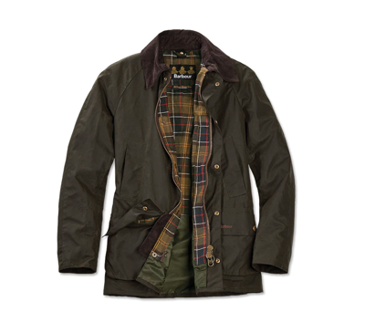 Pre-owned Barbour Ashby Wax Cotton Jacket British Style Msrp $425 In Olive Great Reviews In Green