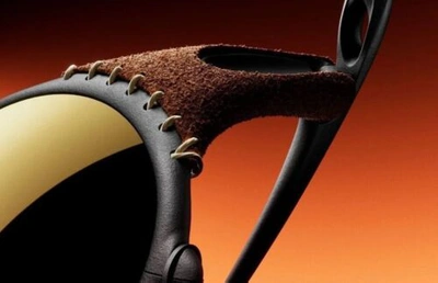 Pre-owned Oakley Muzm Mars X-metal Leather W/ Prizm 24k (2023) Brand In Gold
