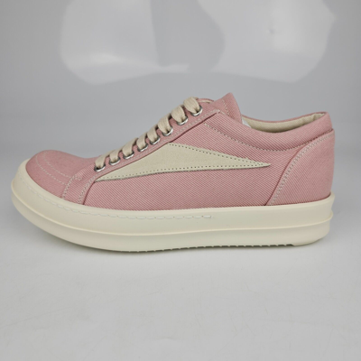 Pre-owned Rick Owens Drkshdw Women's Faded Pink Vintage Sneakers Size 39 Us 9