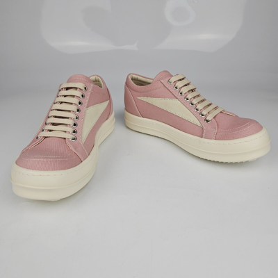 Pre-owned Rick Owens Drkshdw Women's Faded Pink Vintage Sneakers Size 39 Us 9