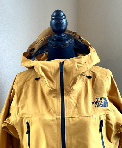 Pre-owned The North Face Sz L  Women's Ceptor 3l Waterproof Hooded Ski Shell Jacket Citrine In Yellow