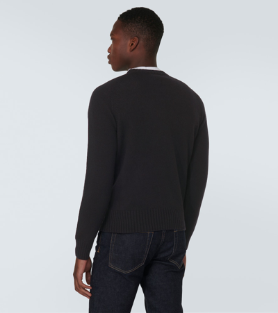 Tom Ford Alpaca Blend Is Crew Neck Sweater Clothing In Black