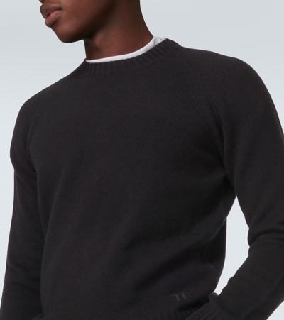 Tom Ford Alpaca Blend Is Crew Neck Sweater Clothing In Black
