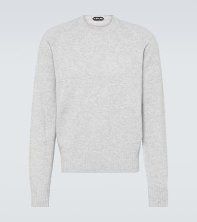 Shop Tom Ford Cashmere Sweater In Grey