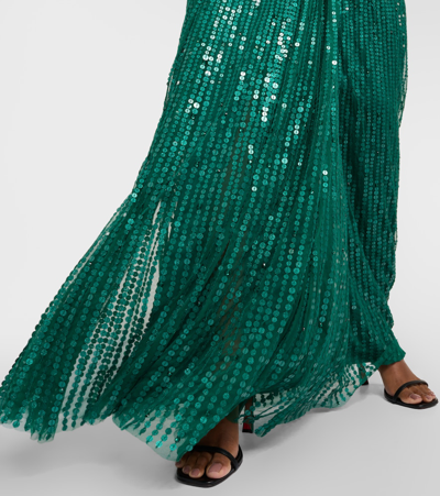 MOMOKA亮片长礼服