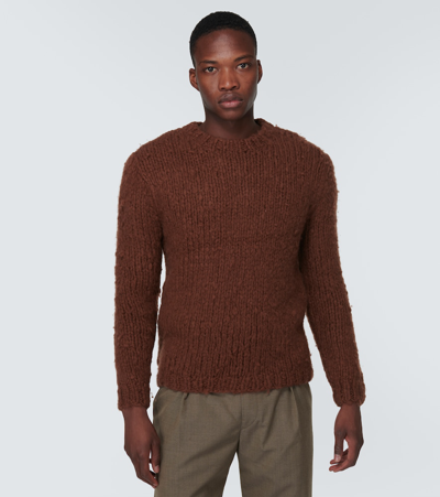 Shop Gabriela Hearst Lawrence Cashmere Sweater In Cognac
