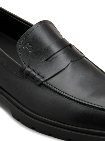 Shop Tod's Loafers Shoes In Black