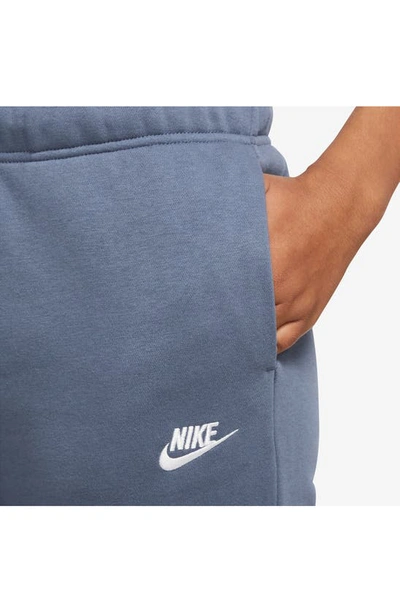 Shop Nike Sportswear Club Fleece Joggers In 491diffused Blue/ White