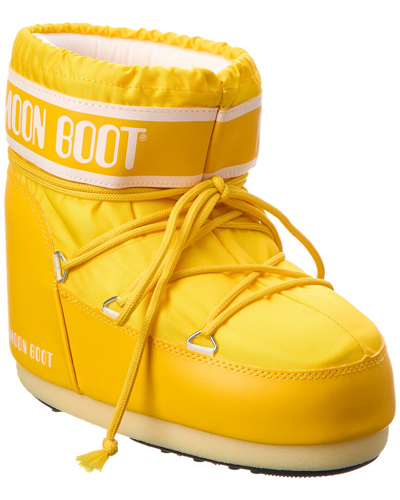 Shop Moon Boot ® Icon Low Nylon Boot In Yellow