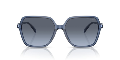 Shop Michael Kors Eyewear Square Frame Sunglasses In Blue