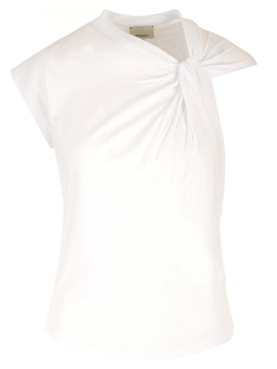 Shop Isabel Marant Nayda Asymmetric In White