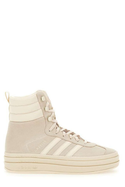 Shop Adidas Originals Gazelle Boot W High In White