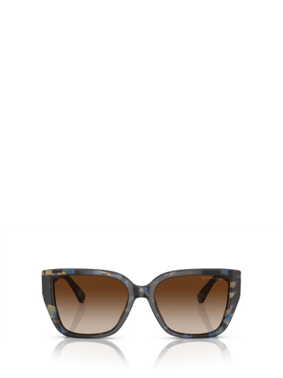 Shop Michael Kors Eyewear Butterfly Frame Sunglasses In Multi