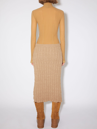 Shop Acne Studios Knitted Skirt